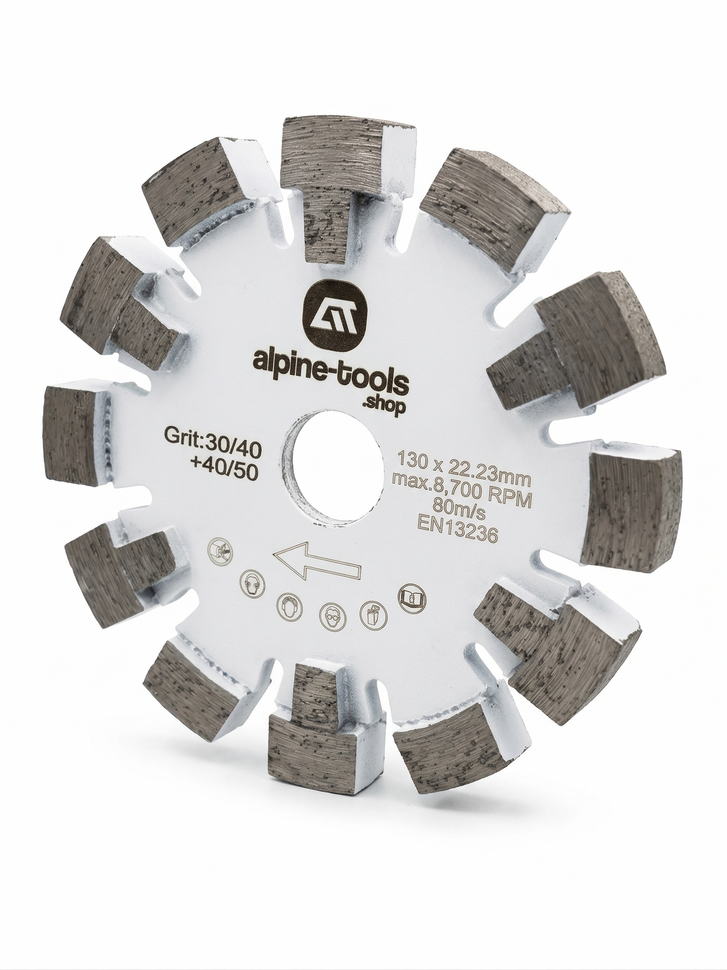 Diamant-Frässcheibe Fußbodenheizung PERFORMANCE 15mm – Ø130mm