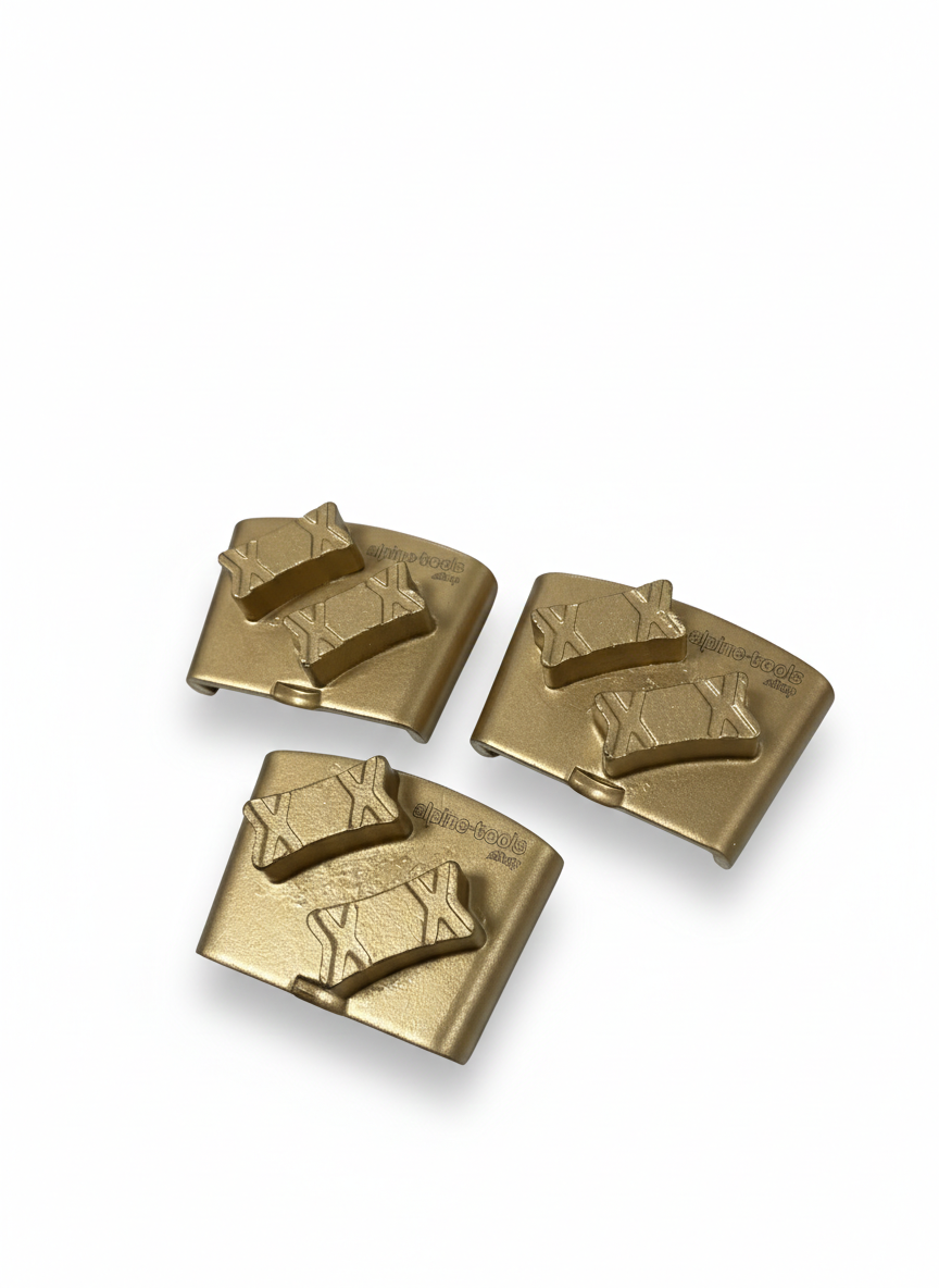 HTC Bodenschleifschuhe K25 Performance im 3er-Set für Beton und Estrich