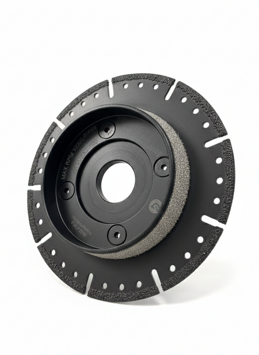 Kombinierte Diamant-Trennscheibe und Schleifscheibe für PVC und Feinsteinzeug – alpine-tools.shop